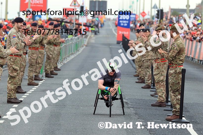 Great North Run Wheelchair, 2025 AJ Bell Great North Run. Photo: David T. Hewitson/Sports for All Pics
